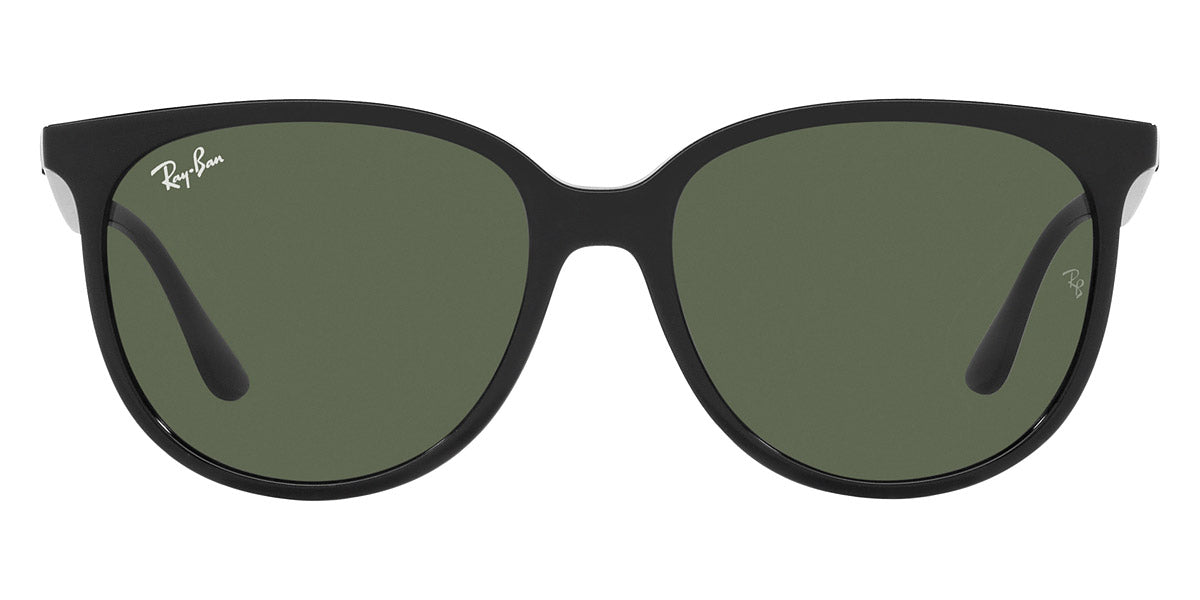 Ray-Ban® RB4378F RB4378F 601/71 54 - Black with Dark Green lenses Sunglasses