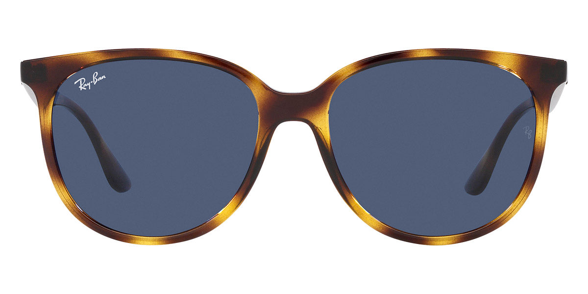 Ray-Ban® RB4378F RB4378F 710/80 54 - Havana with Dark Blue lenses Sunglasses