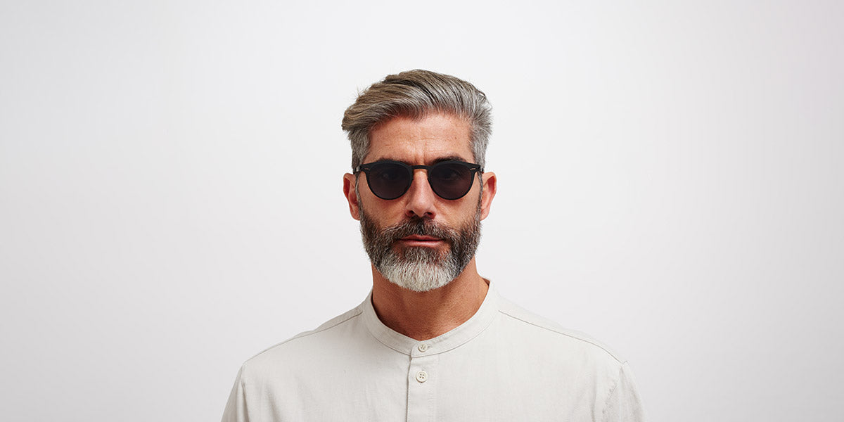 Mykita® RILEY MYK RILEY Black / Polarized Pro Hi-Con Grey 48 - Black / Polarized Pro Hi-Con Grey Sunglasses