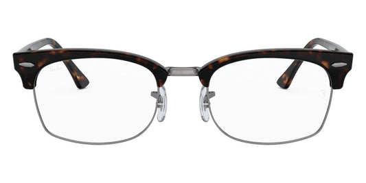 Ray-Ban® Clubmaster Square RX3916V RX3916V 8117 50 - Gray Havana Eyeglasses