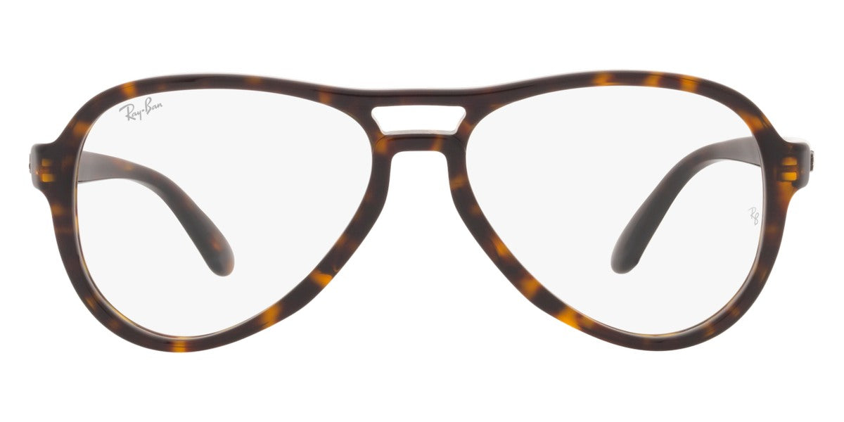 Ray-Ban® Vagabond RX4355V RX4355V 8136 58 - Black Red Light Gray Eyeglasses