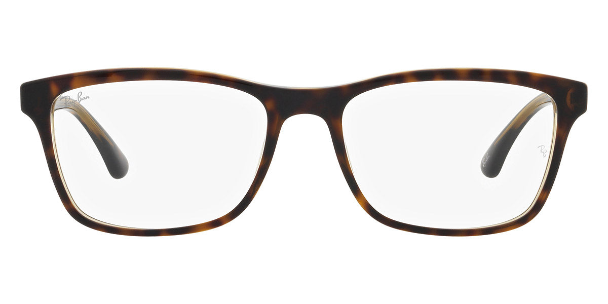 Ray-Ban® RX5279F RX5279F 8285 55 - Havana on Transparent Yellow Eyeglasses