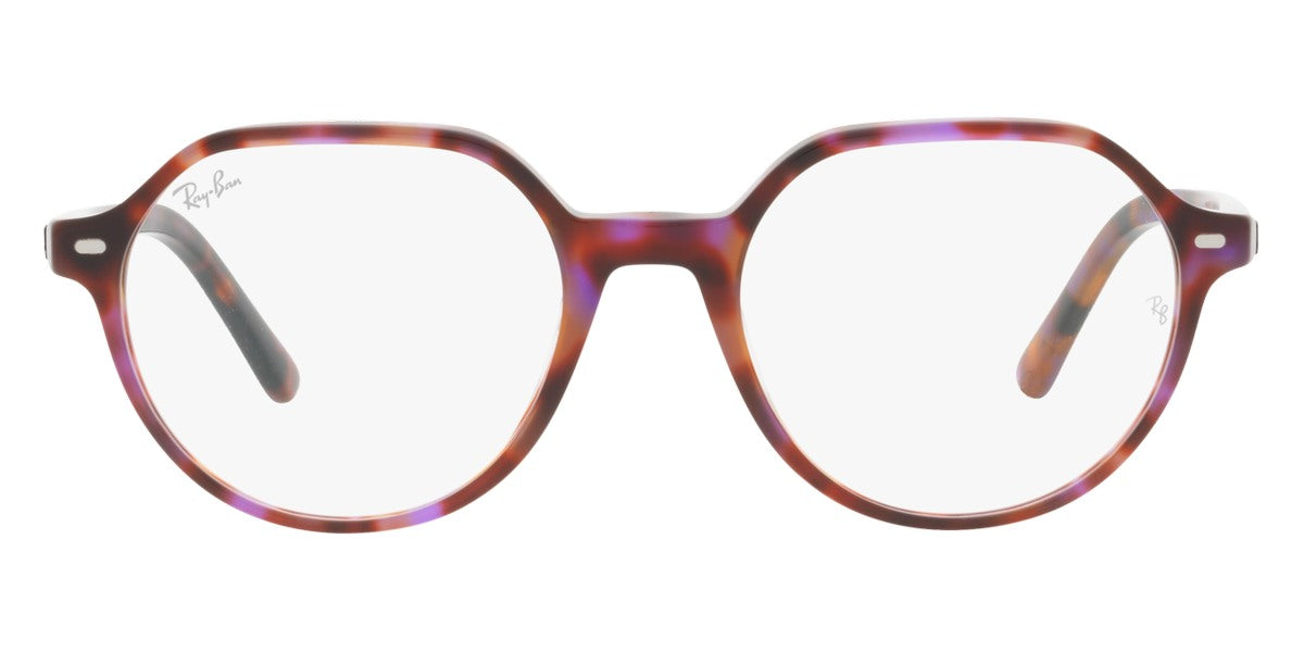 Ray-Ban® Thalia RX5395F RX5395F 8175 53 - Brown/Violet Havana Eyeglasses