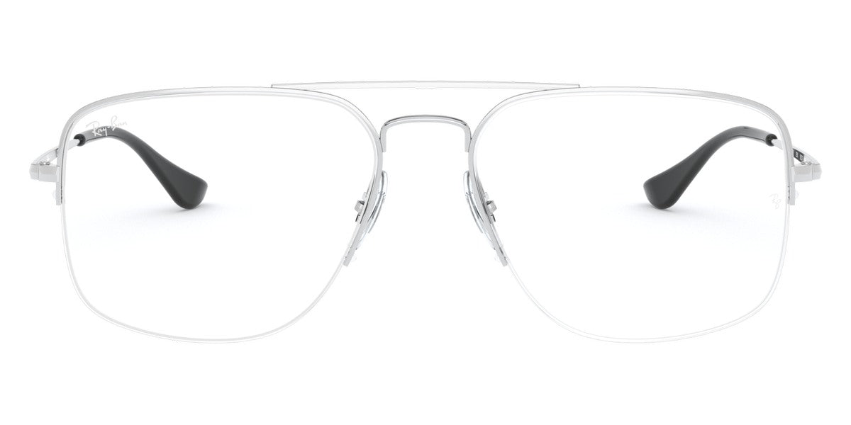 Ray-Ban® The General Gaze RX6441 RX6441 2501 56 - Silver Eyeglasses