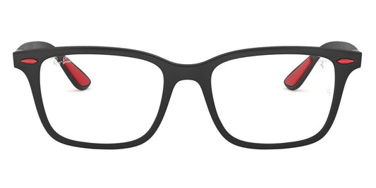 Ray-Ban® Scuderia Ferrari Collection RX7144M RX7144M F602 53 - Matte Black Eyeglasses