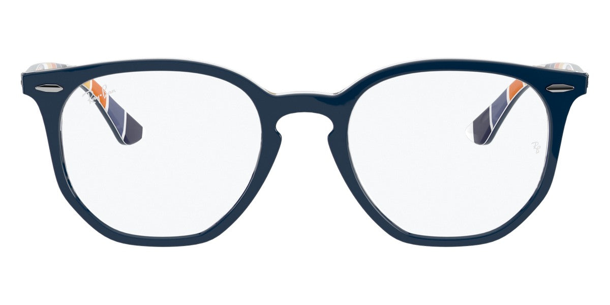 Ray-Ban® Hexagonal RX7151 RX7151 2000 50 - Black Eyeglasses