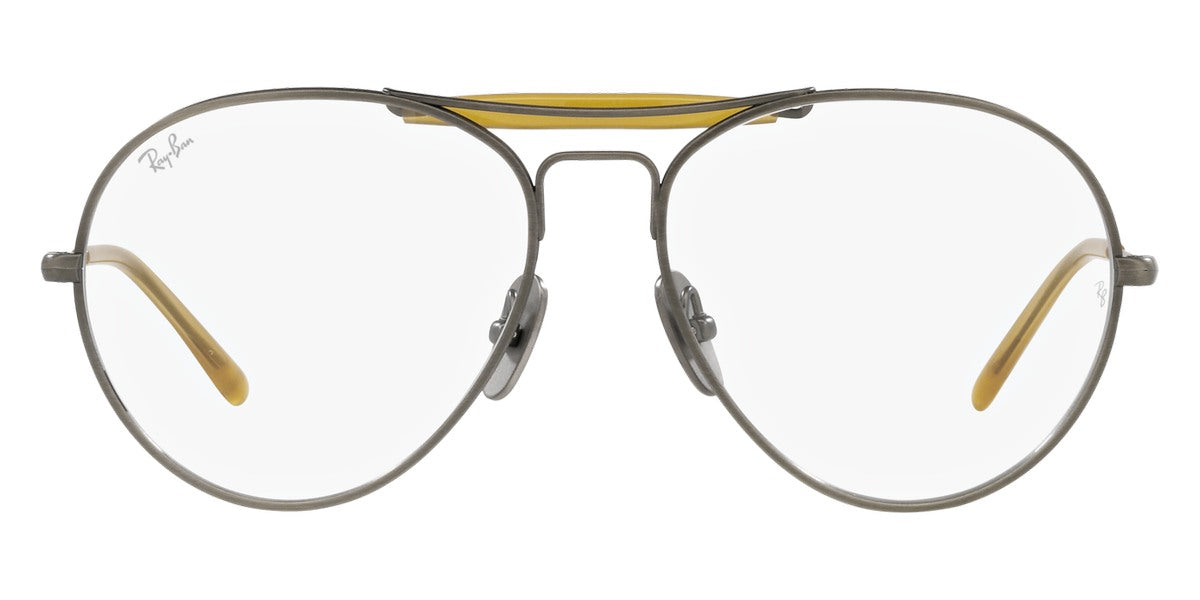 Ray-Ban® Demi Gloss Pewter RX8063V RX8063V 1223 55 - Demi Gloss Pewter Eyeglasses
