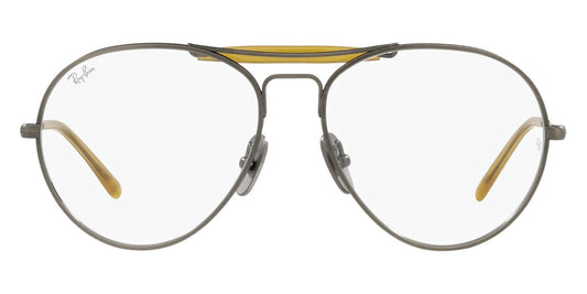 Ray-Ban® Demi Gloss Pewter RX8063V RX8063V 1223 55 - Demi Gloss Pewter Eyeglasses