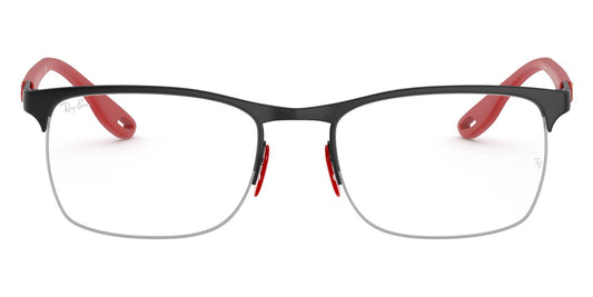 Ray-Ban® Scuderia Ferrari Collection RX8416M RX8416M F041 54 - Matte Black On Black Eyeglasses