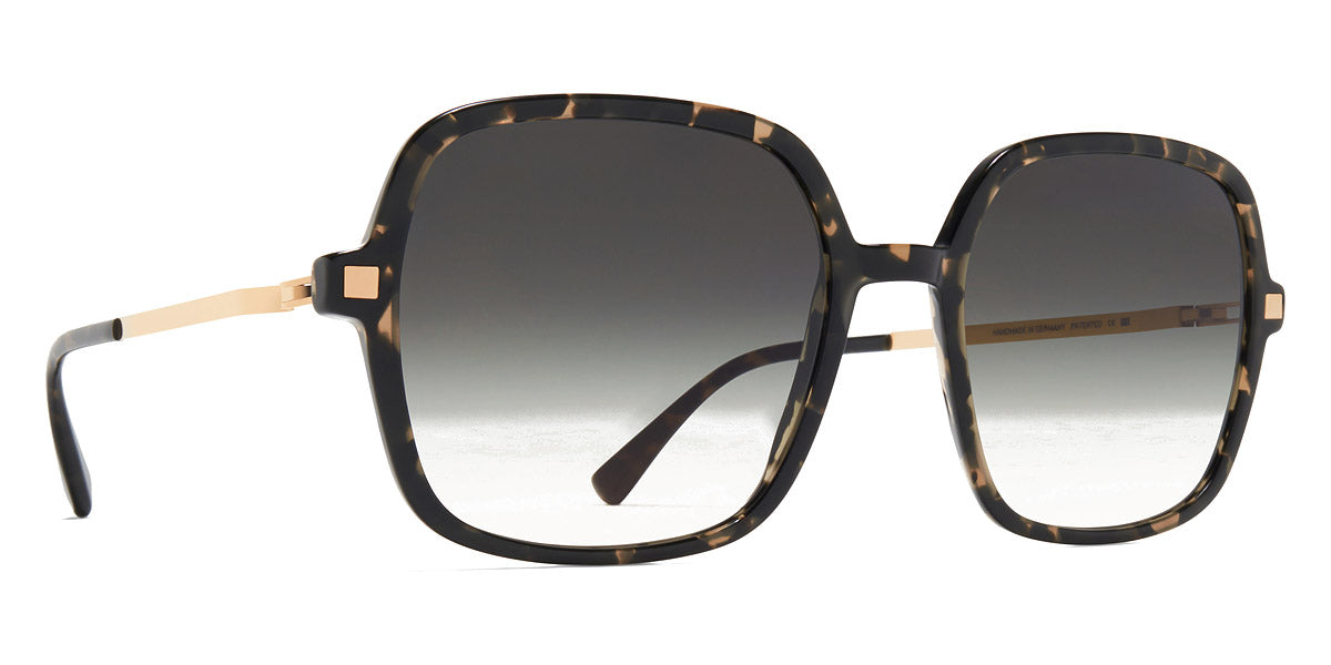 Mykita® SAIMA MYK SAIMA C22 Champagne Gold/Antigua / Raw Black Gradient 52 - C22 Champagne Gold/Antigua / Raw Black Gradient Sunglasses
