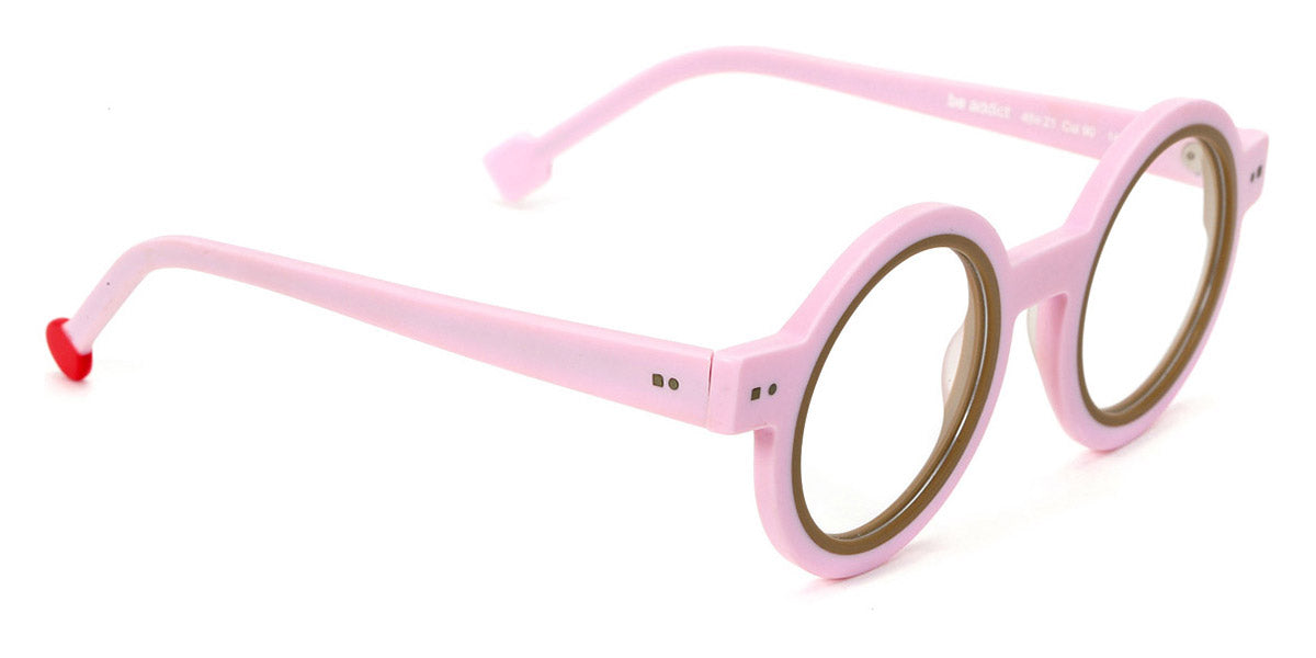 Sabine Be® Be Addict SB Be Addict 90 45 - Matte Baby Pink / Matte Beige Eyeglasses