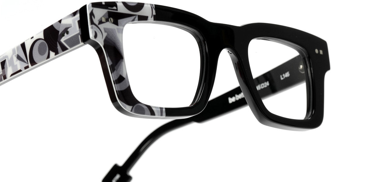 Sabine Be® Be Better SB Be Better 796 45 - Shiny Black / Painted Eyeglasses