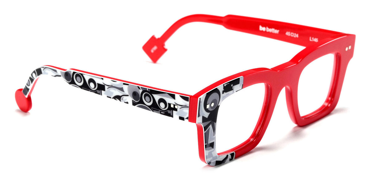 Sabine Be® Be Better SB Be Better 798 45 - Shiny Red / Painted Eyeglasses
