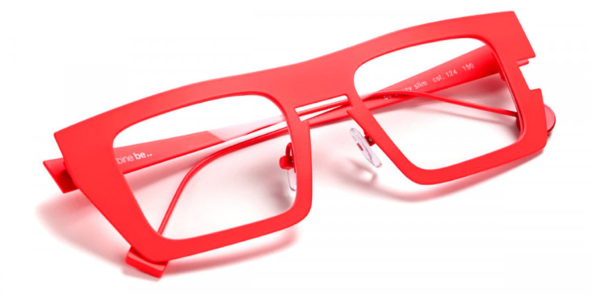 Sabine Be® Be Bossy Slim SB Be Bossy Slim 124 49 - Satin Neon Orange Eyeglasses