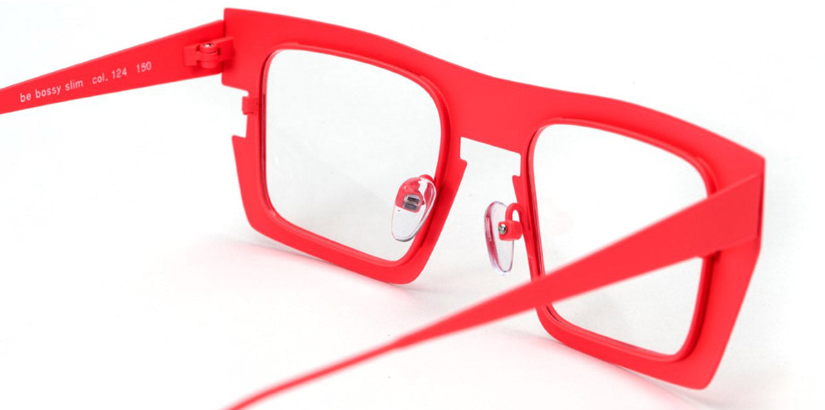 Sabine Be® Be Bossy Slim SB Be Bossy Slim 124 49 - Satin Neon Orange Eyeglasses