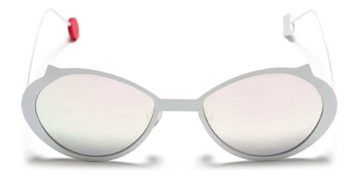 Sabine Be® Be Cat'S Slim Sun SB Be Cat'S Slim Sun 123 51 - Satin White Sunglasses