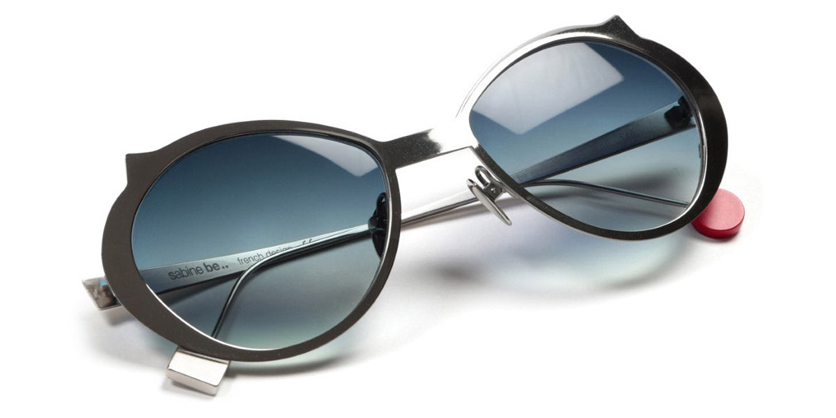 Sabine Be® Be Cat'S Slim Sun SB Be Cat'S Slim Sun 139 51 - Polished Palladium Sunglasses