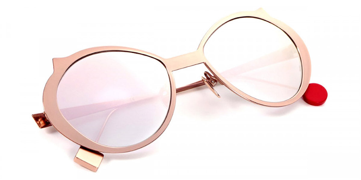 Sabine Be® Be Cat'S Slim Sun SB Be Cat'S Slim Sun 140 51 - Polished Rose Gold Sunglasses