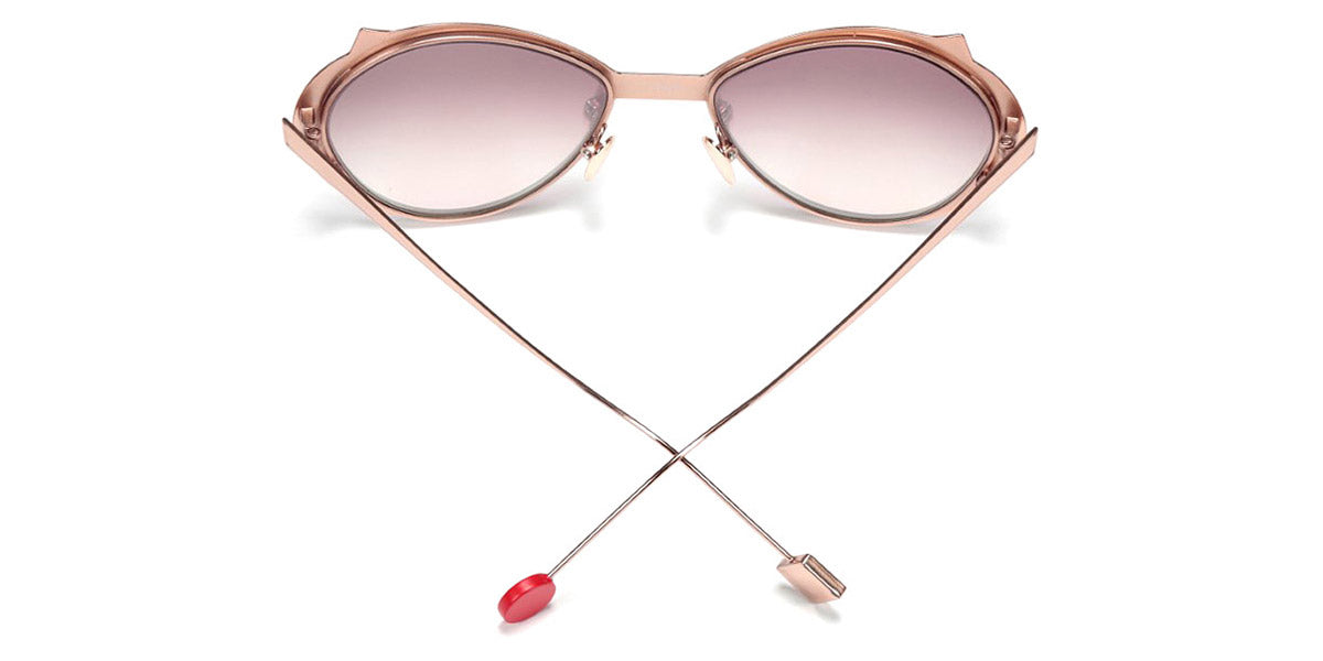 Sabine Be® Be Cat'S Slim Sun SB Be Cat'S Slim Sun 140 51 - Polished Rose Gold Sunglasses