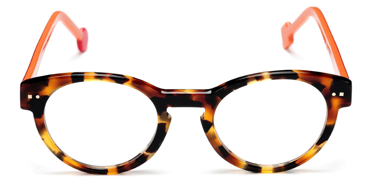 Sabine Be® Be Crazy SB Be Crazy 11 47 - Shiny Fawn Tortoise / Shiny Translucent Orange Eyeglasses