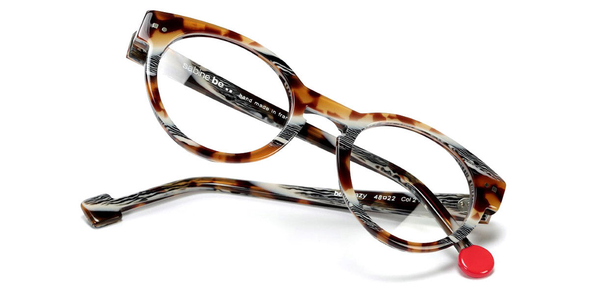 Sabine Be® Be Crazy SB Be Crazy 211 47 - Shiny Vintage Tortoise Eyeglasses
