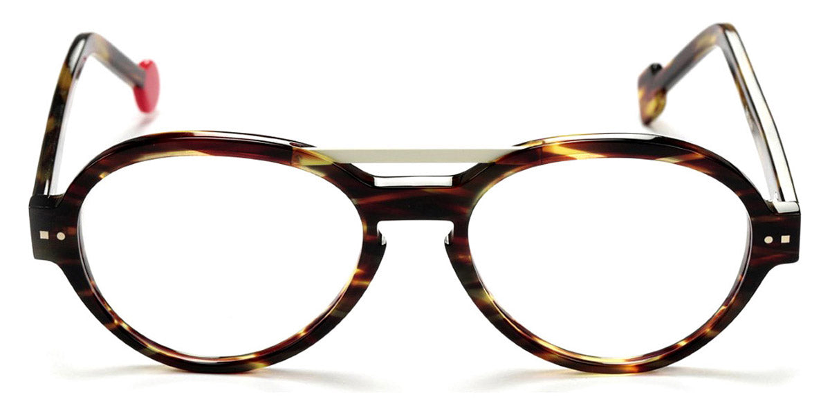 Sabine Be® Be Hype SB Be Hype 26 54 - Shiny Veined Tortoise / Satin Ivory Eyeglasses