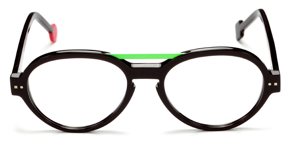 Sabine Be® Be Hype SB Be Hype 31 54 - Shiny Dark Choco Brown / Polished Palladium Eyeglasses