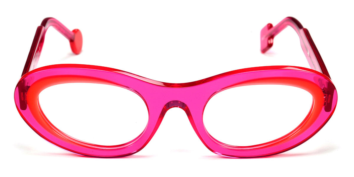 Sabine Be® Be Love SB Be Love 675 51 - Shiny Translucent Raspberry / Shiny Miami Neon Orange Eyeglasses