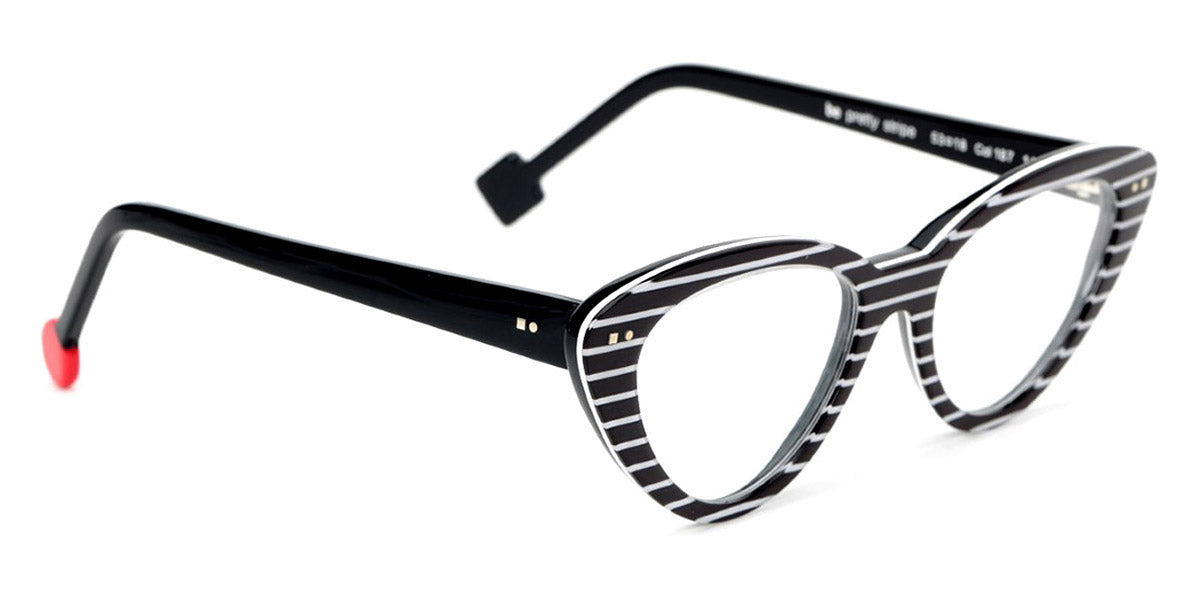 Sabine Be® Be Pretty Stripe SB Be Pretty Stripe 187 53 - Shiny Navy Blue Fat Stripes Eyeglasses