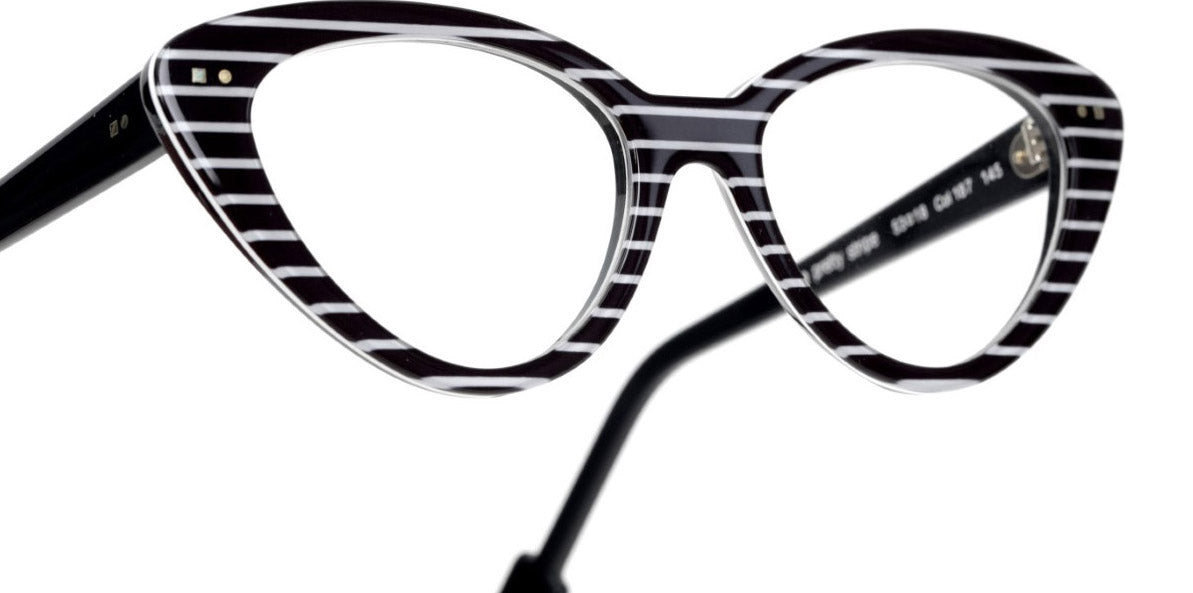 Sabine Be® Be Pretty Stripe SB Be Pretty Stripe 187 53 - Shiny Navy Blue Fat Stripes Eyeglasses