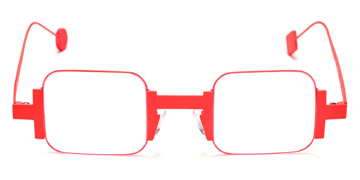 Sabine Be® Be Square Slim SB Be Square Slim 124 41 - Satin Neon Orange Eyeglasses