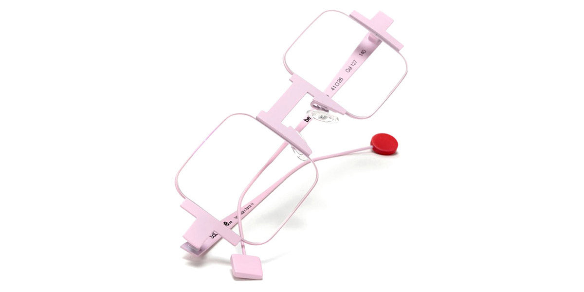 Sabine Be® Be Square Slim SB Be Square Slim 127 41 - Satin Baby Pink Eyeglasses