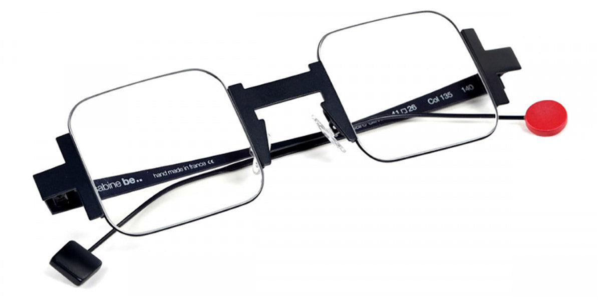 Sabine Be® Be Square Slim SB Be Square Slim 135 41 - Satin Navy Blue Eyeglasses
