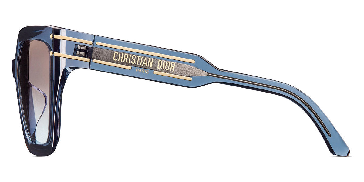 Dior® Diorsignature S10F D SGTS10FXR_30F2 55 - Translucent Blue Sunglasses