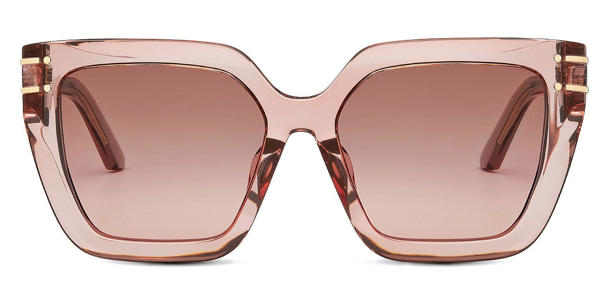 Dior® Diorsignature S10F SGTS10FXR_40F1 55 - Translucent Pink Sunglasses