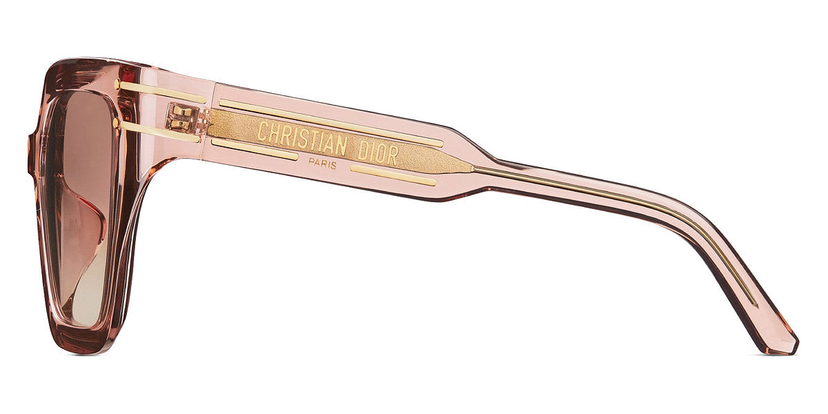 Dior® Diorsignature S10F SGTS10FXR_40F1 55 - Translucent Pink Sunglasses