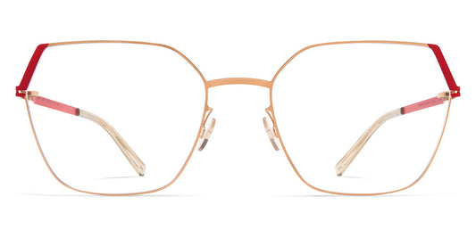 Mykita® STINE MYK STINE Champagne Gold/Goji Red 54 - Champagne Gold/Goji Red Eyeglasses