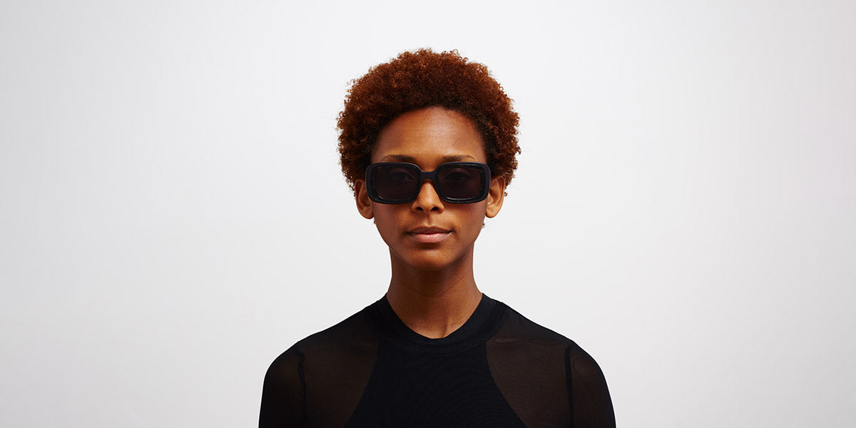 Mykita® STUDIO13.1 MYK STUDIO13.1 MA1 Pitch Black/Black Havana / Cool Grey Solid 50 - MA1 Pitch Black/Black Havana / Cool Grey Solid Sunglasses