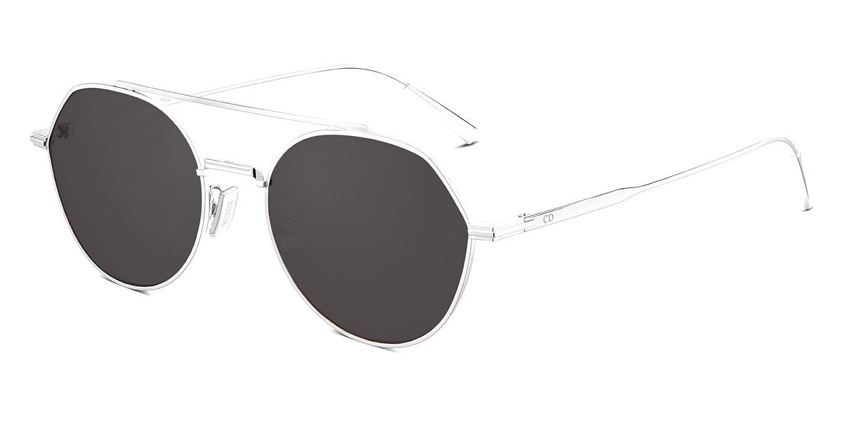 Dior® Diorblacksuit R6U CD DRBLKSUIT R6U F0A0 54 - Shiny Palladium Lenses  Smoke  Organic F0A0 Sunglasses