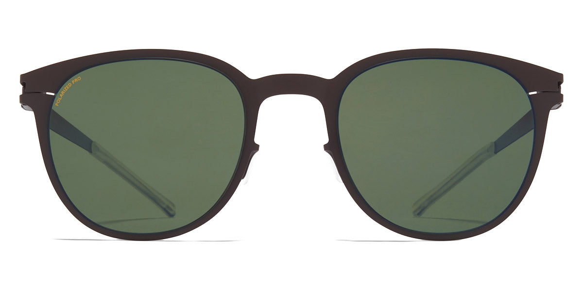 Mykita® TRUMAN MYK TRUMAN Dark Brown / Polarized Pro Green 51 - Dark Brown / Polarized Pro Green Sunglasses