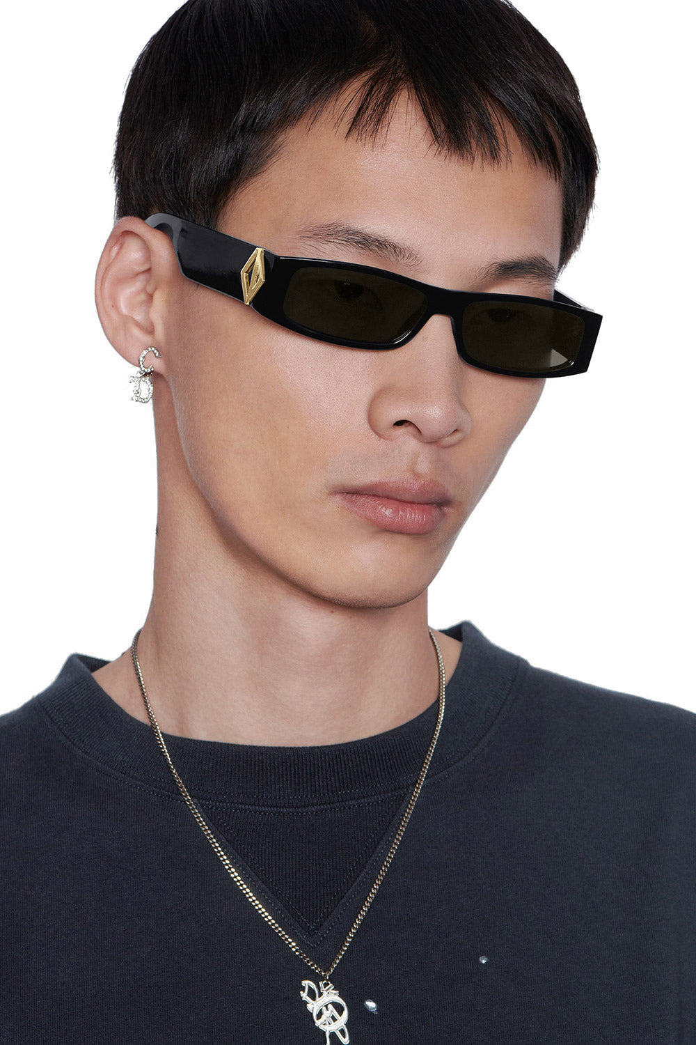 Dior® CD Diamond S1I D TRVSS1IXR 10A0 56 - Black Sunglasses