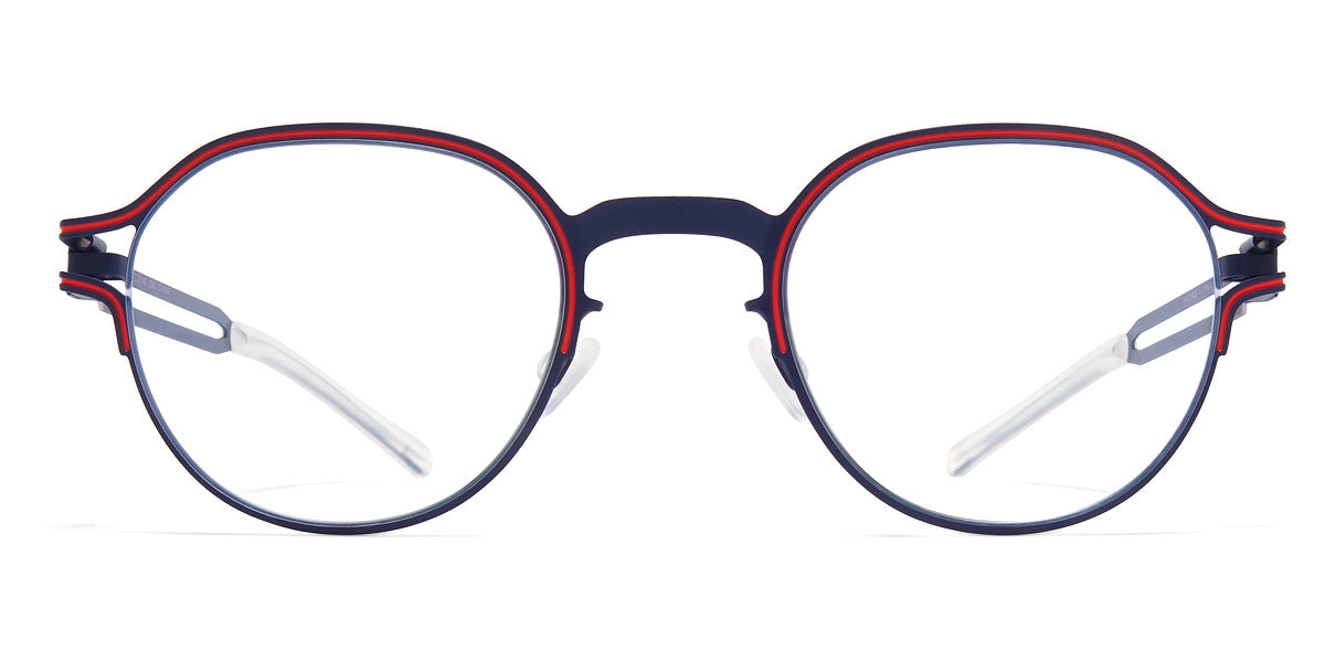 Mykita® VAASA MYK VAASA Navy/Rusty Red 47 - Navy/Rusty Red Eyeglasses