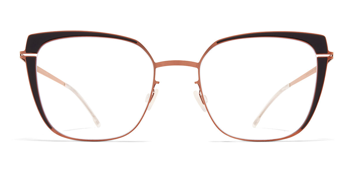 Mykita® VIOLA MYK VIOLA Shiny Copper/Jet Black 51 - Shiny Copper/Jet Black Eyeglasses