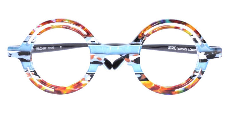 Wissing® 3131 WIS 3131 Red/Biege 38 - Eyeglasses