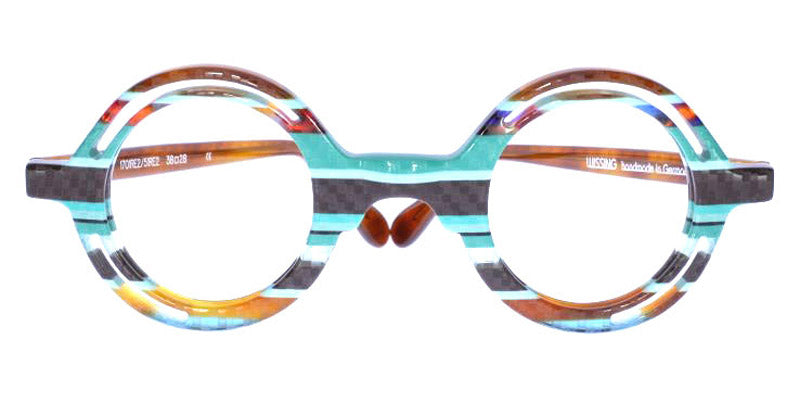 Wissing® 3131 WIS 3131 Blue/Pink 38 - Eyeglasses